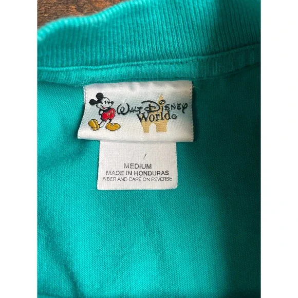 Vintage Walt Disney World Tigger Teal Shirt Medium - Picture 8 of 9